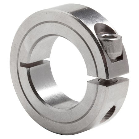 Global 1 1/4" ID Split Clamp Collar, Ss G1SC-125-SS